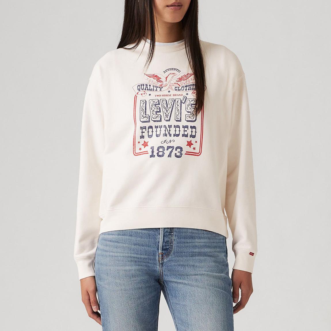 GRAPHIC HERITAGE CREW LEVIS FOUNDED IN main product photo