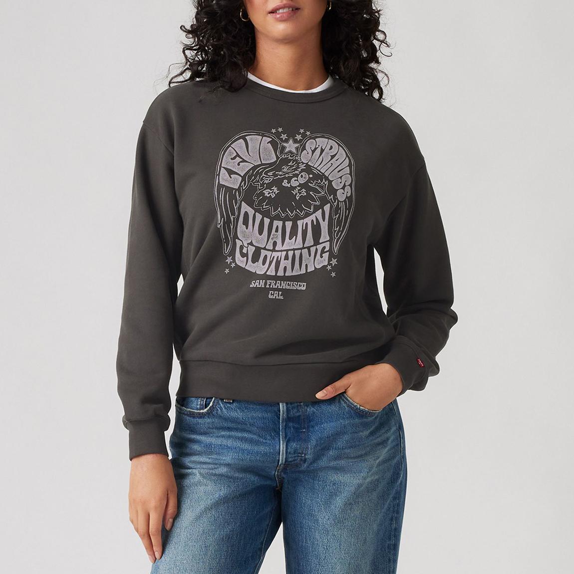 GRAPHIC HERITAGE CREW EAGLE PIRATE BLACK main product photo