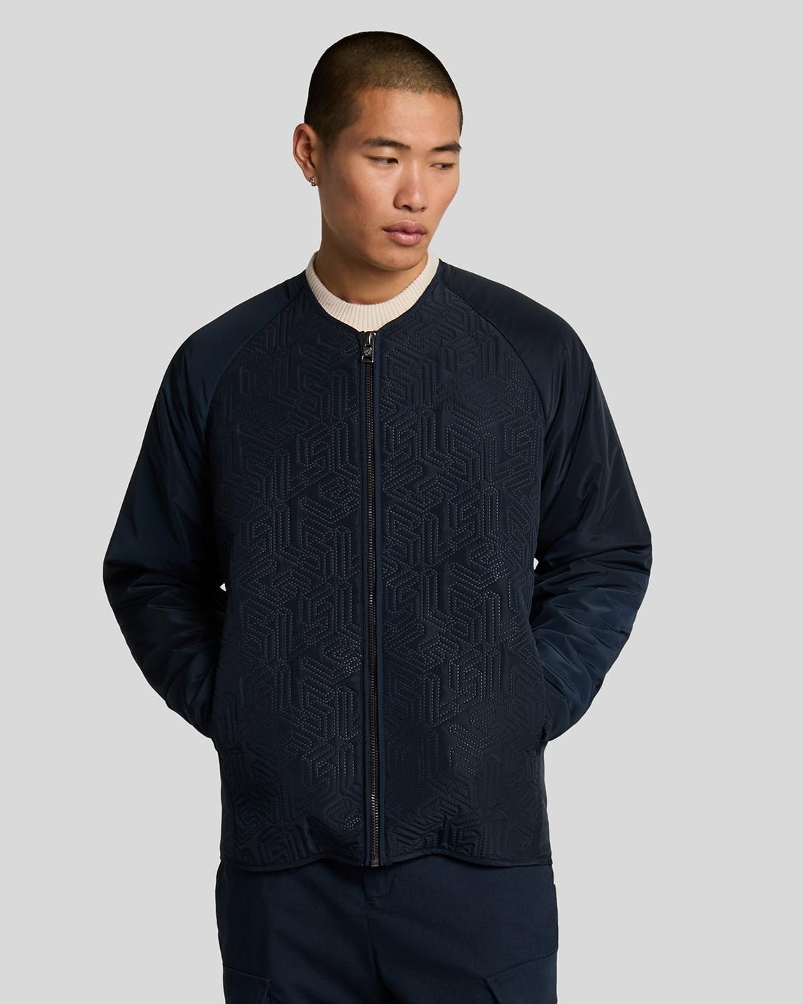 Emblem Quilted Jacket main product photo