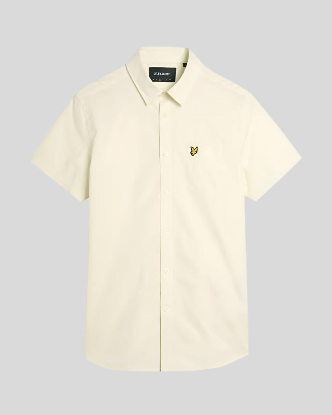 Plain Poplin Short Sleeve Shirt main product photo