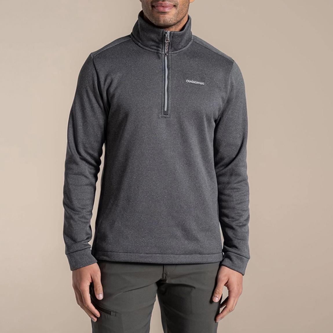 Grey Blake 1/2 Zip Jumper main product photo