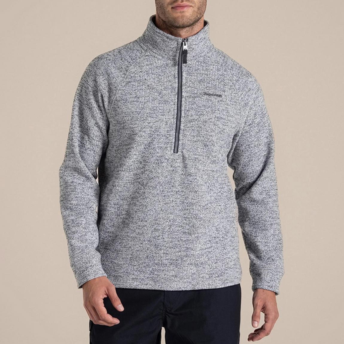 Grey Bonan 1/2 Zip Jumper main product photo
