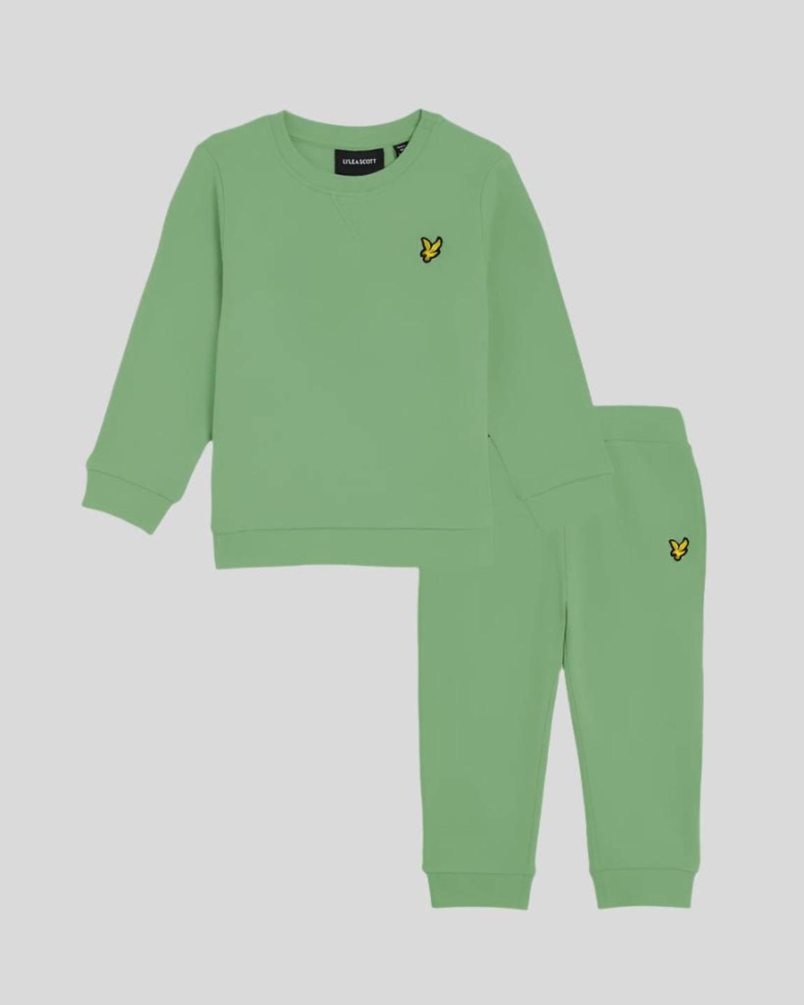Toddler Crew Neck Sweatshirt & Jogger Set main product photo