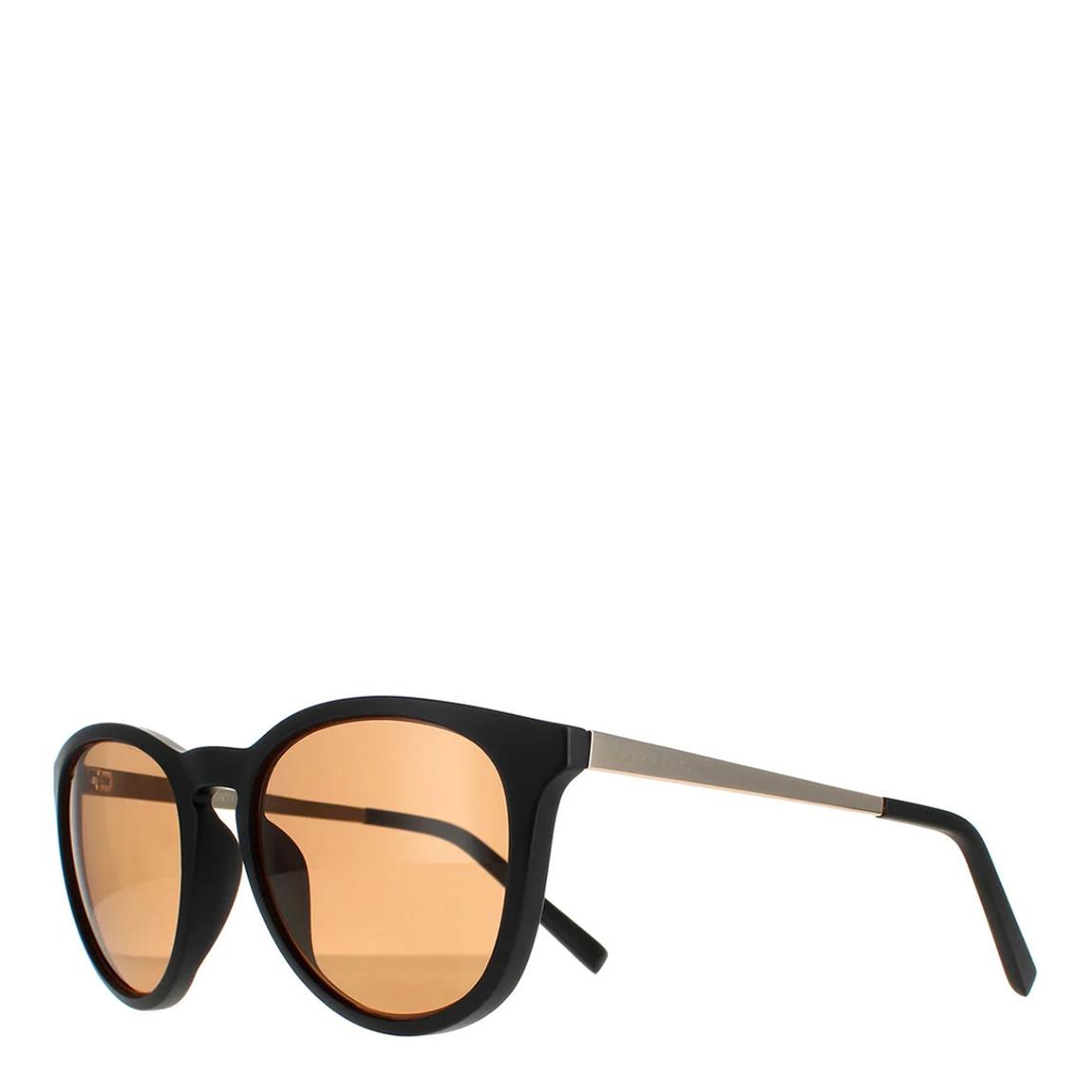 Unisex Black Frame Brown Lens Serengeti Sunglasses 54mm main product photo