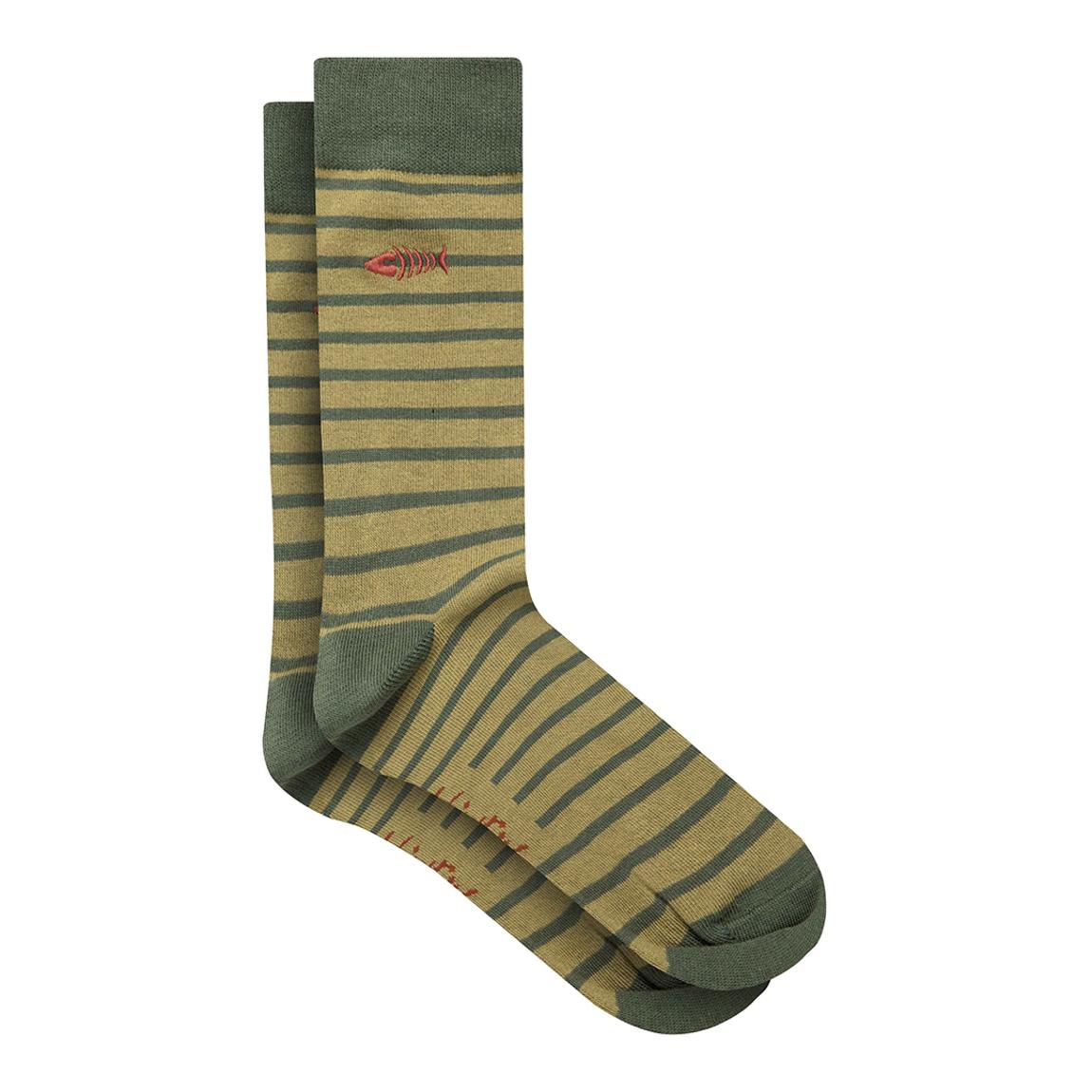 Green Wyatt Patterned Socks 3 Pack Socks main product photo