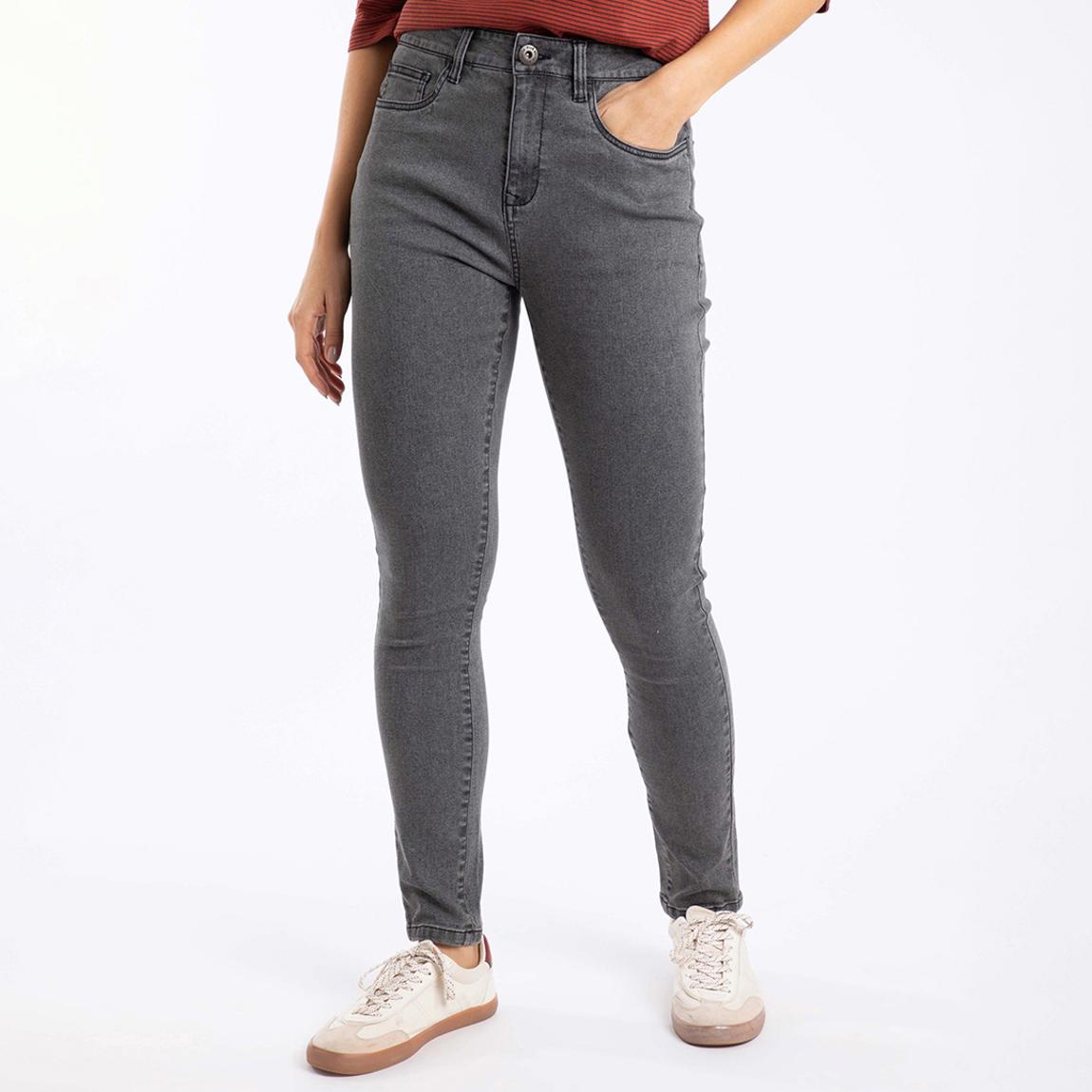 Dark Grey Gerrie Slim Stretch Jean main product photo