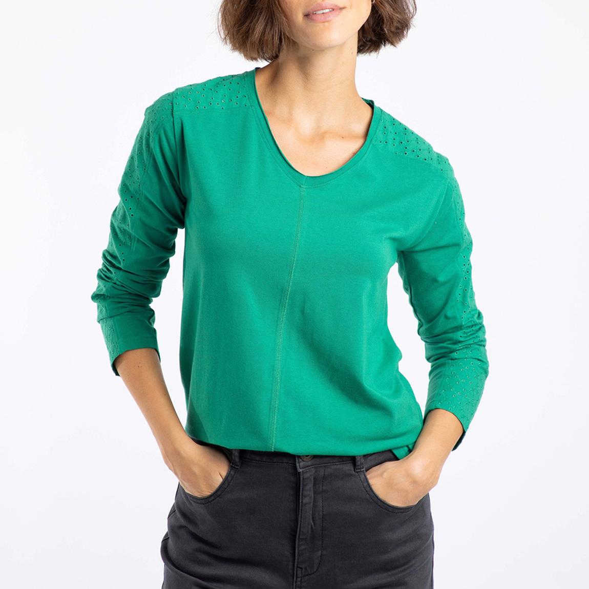 Green Topia Organic Cotton Long Sleeve Outfitter Top main product photo