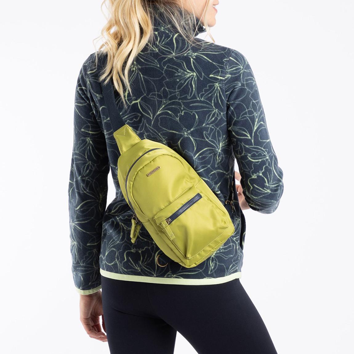 Lime Green Kathi Plain Mono Strap Bag main product photo