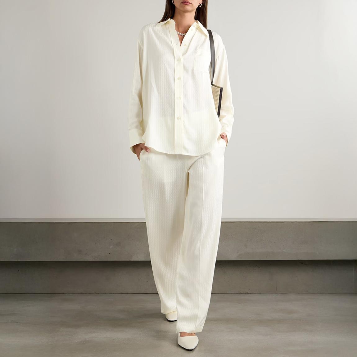 Ivory Pyjama Shirt main product photo