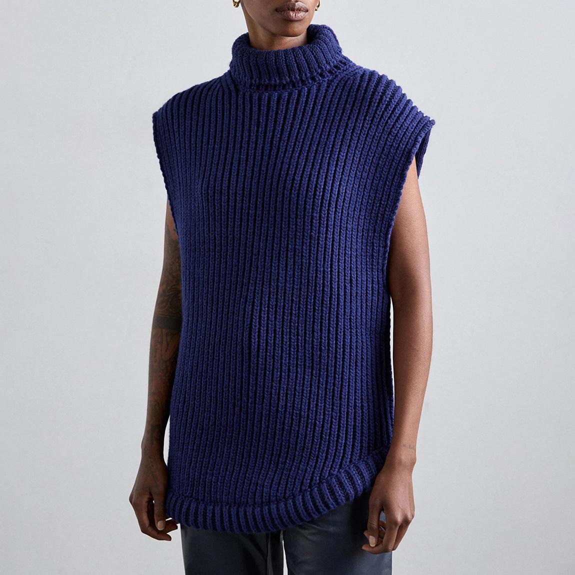 SLEEVELESS HIGH NECK JUMPER main product photo
