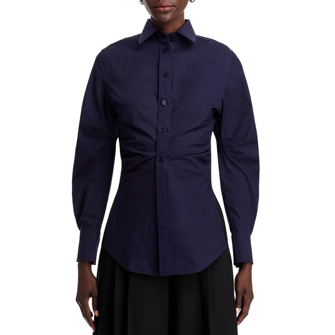 PLEATED SLEEVE SHIRT main product photo