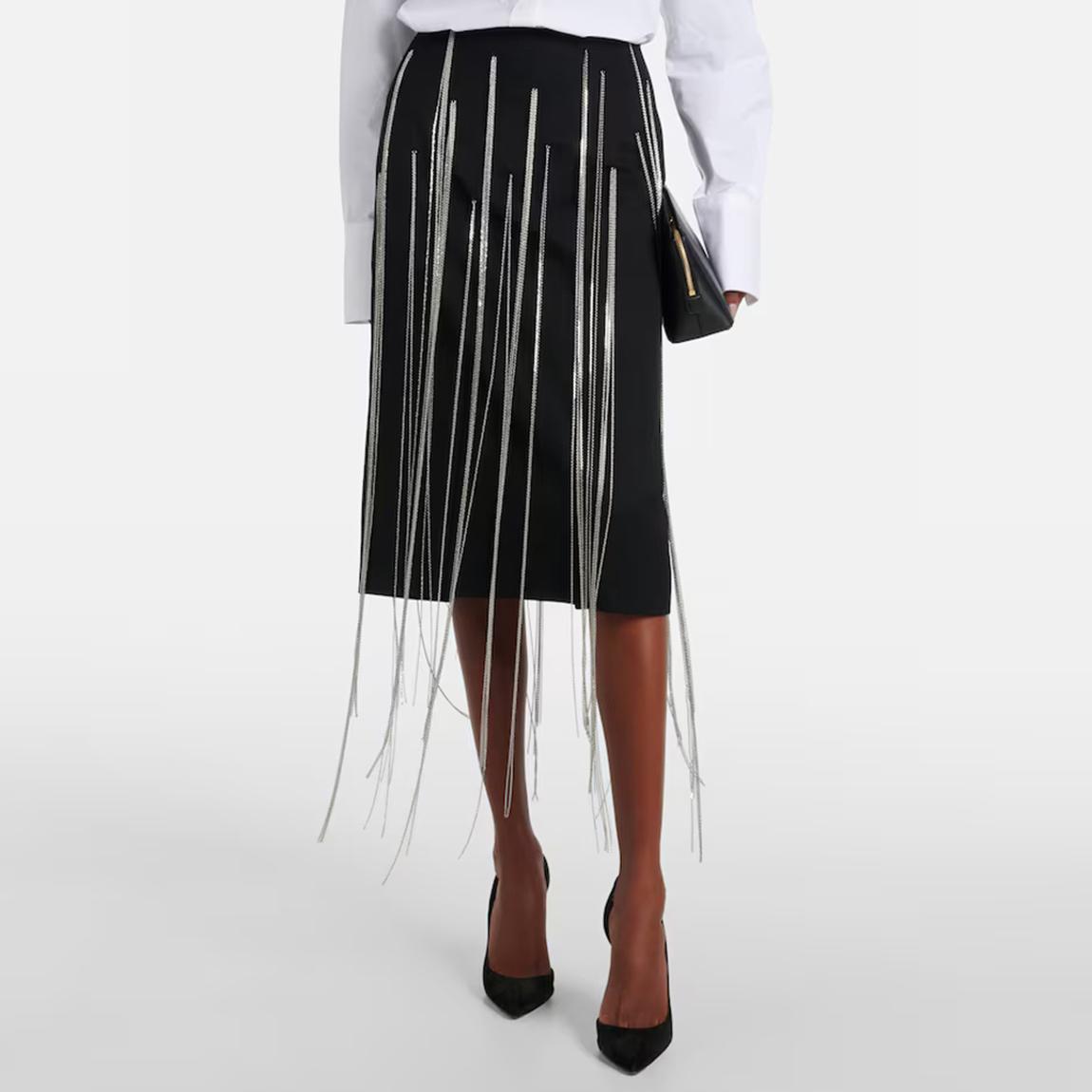 CHAIN DETAIL SKIRT main product photo