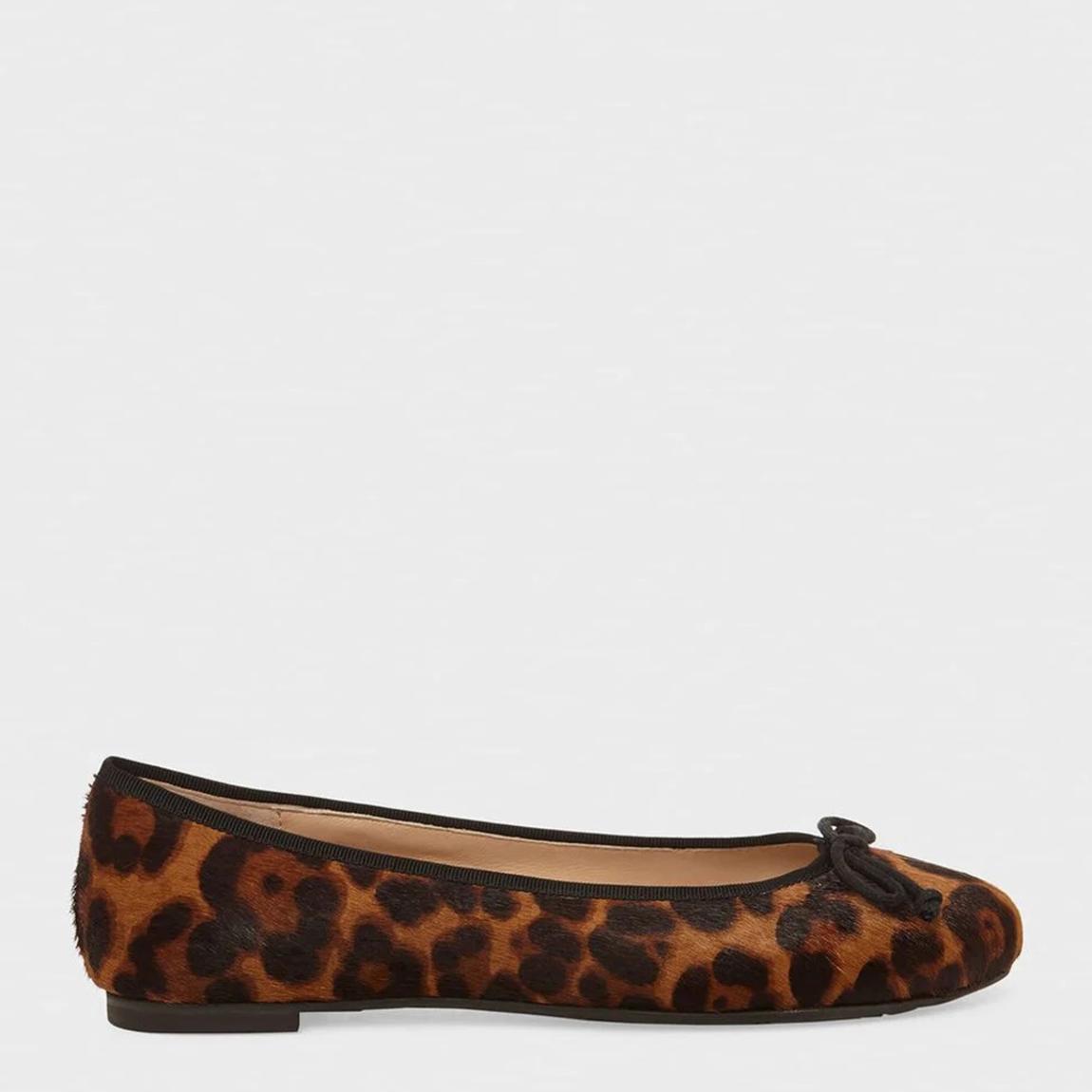 Brown Cheetah Ballerina Shoes main product photo