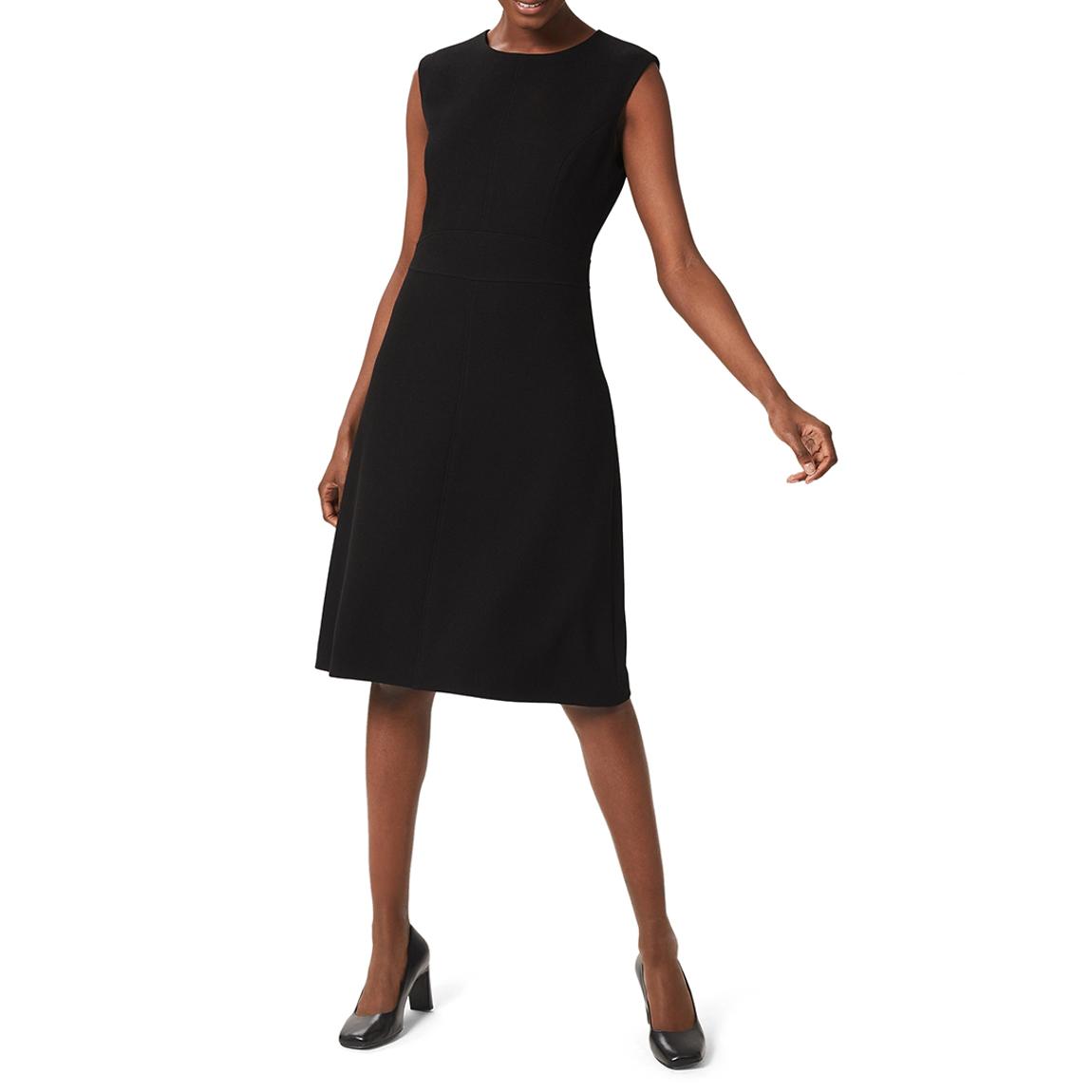 Black Ophelia Aline Dress main product photo
