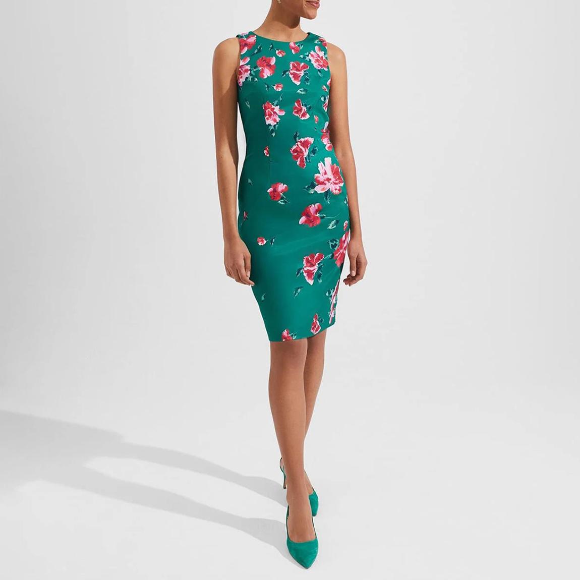 Green Moira Dress main product photo
