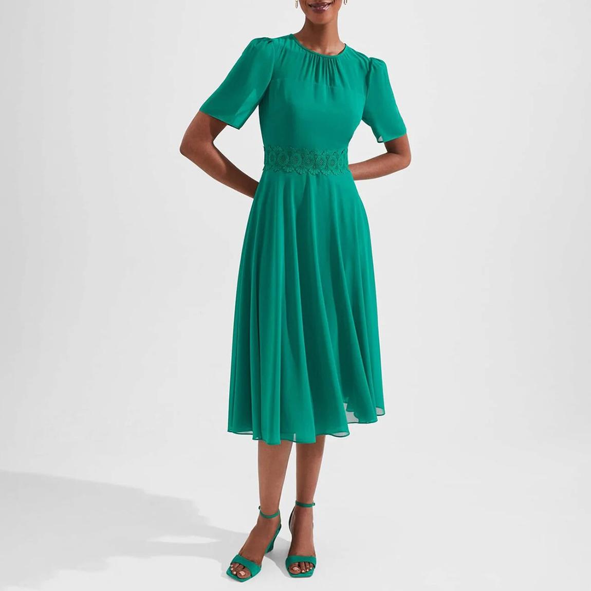 Green Cressida Dress main product photo