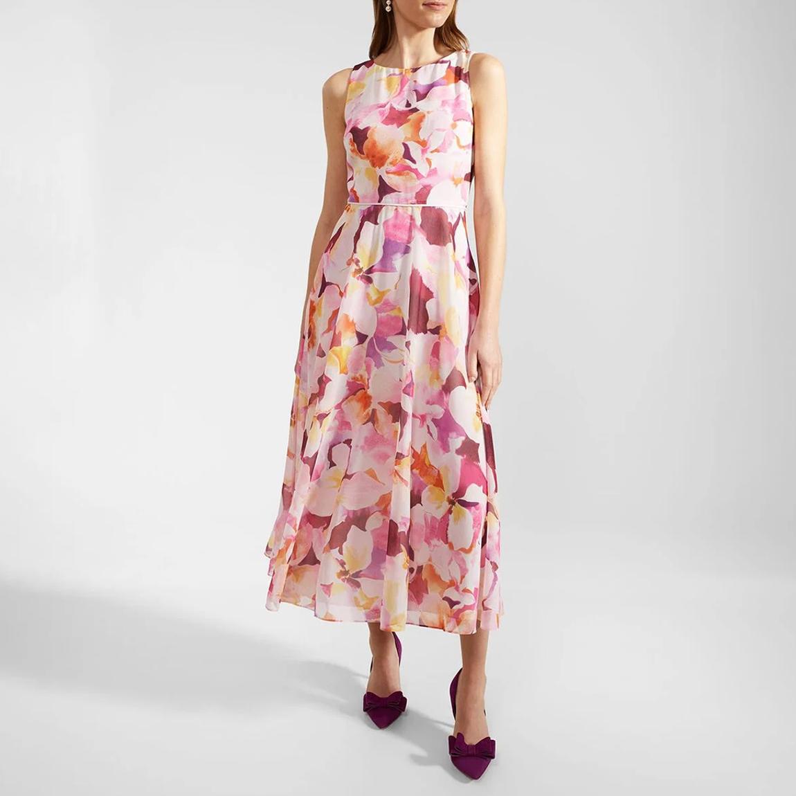 Pink Carly Dress main product photo