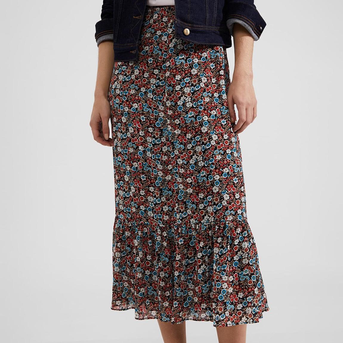 Red Naeva Skirt main product photo