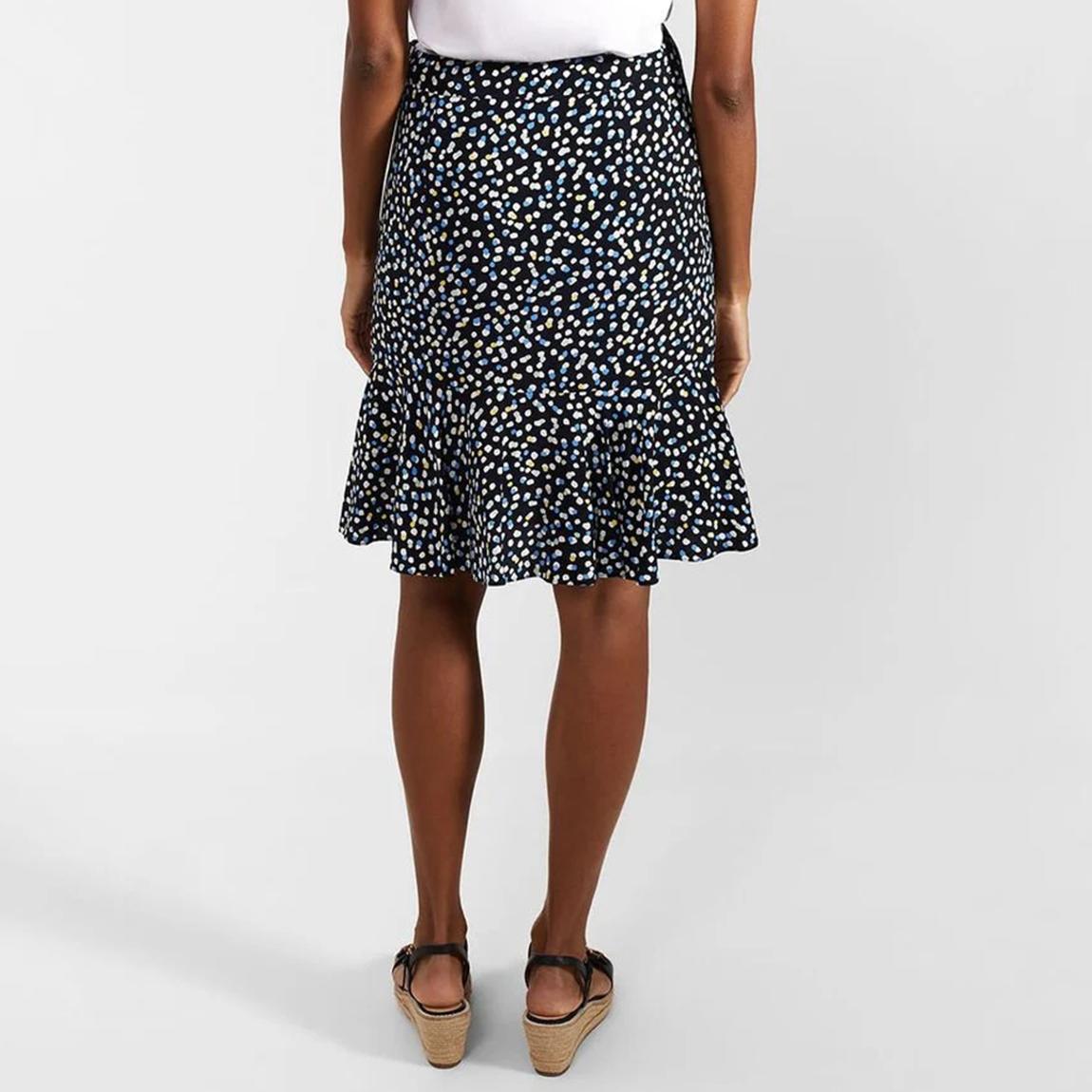 Navy Margot Skirt main product photo