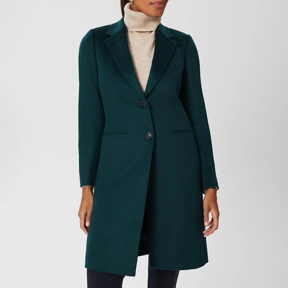 Green Tilda Wool Coat main product photo