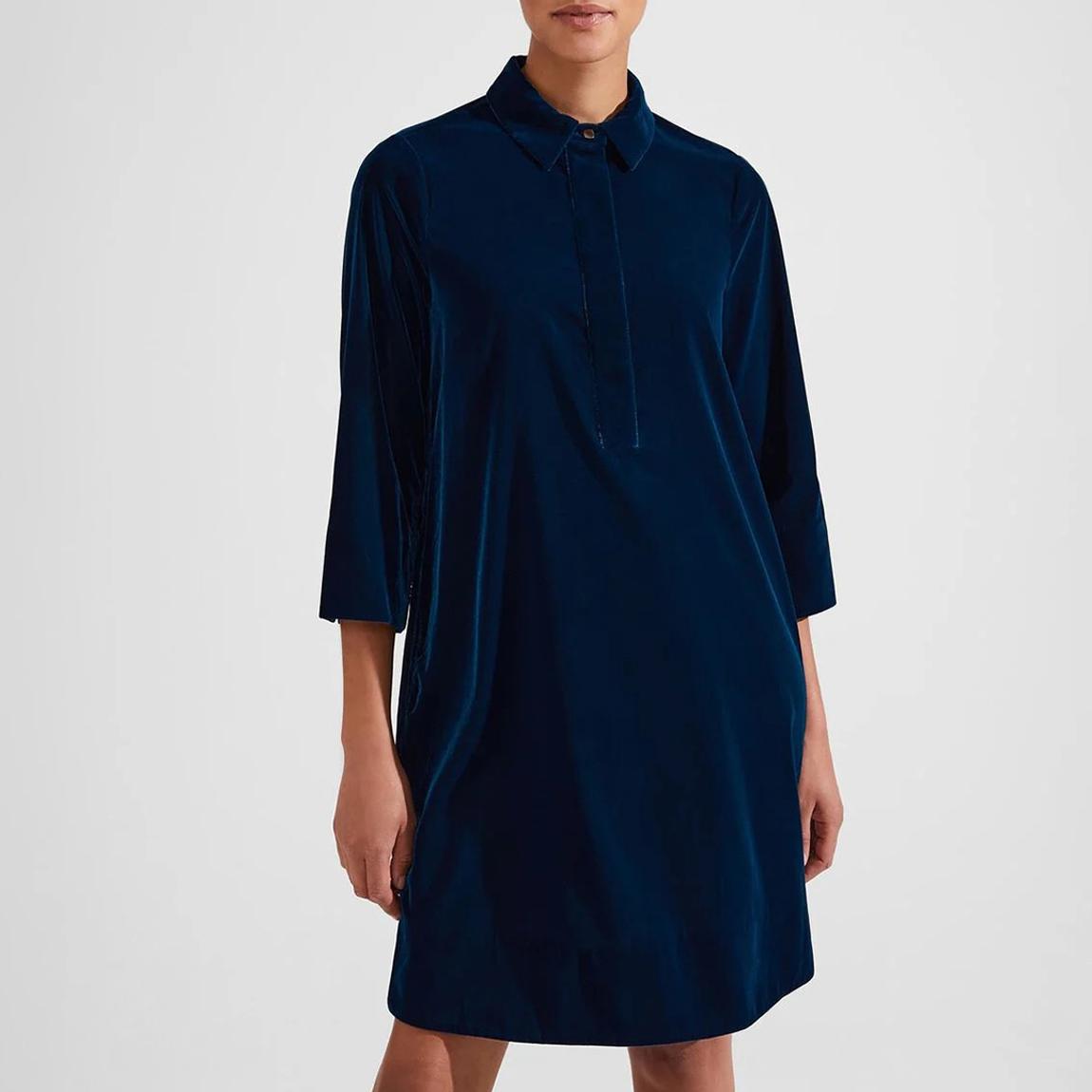 Blue Velvet Marciella Dress main product photo
