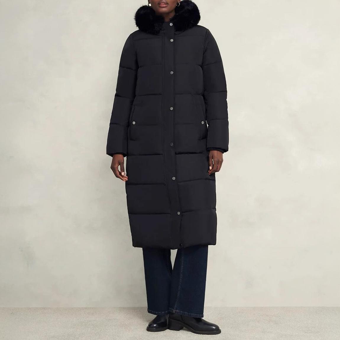 Black Tyla Puffer Coat main product photo