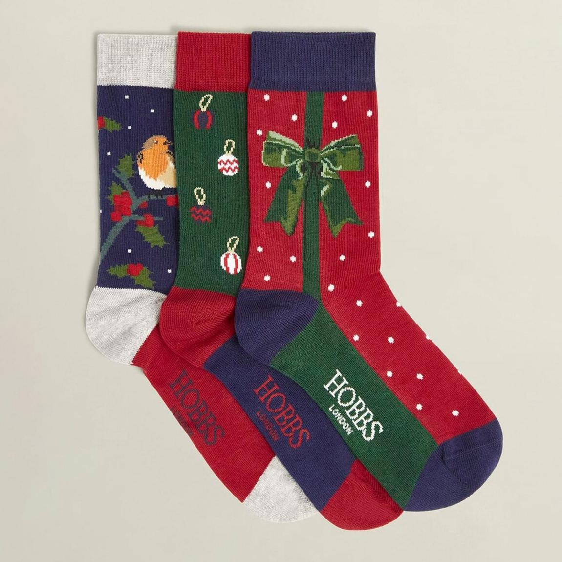Multi Festive Sock Set main product photo