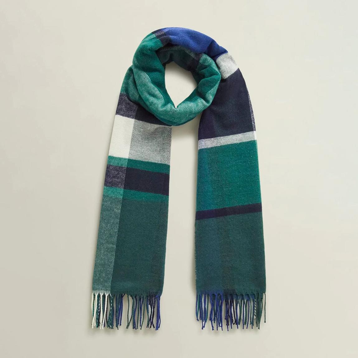 Green Tiana Wool Blend Scarf main product photo