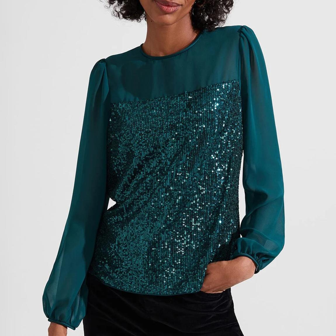 Green Zariah Top main product photo