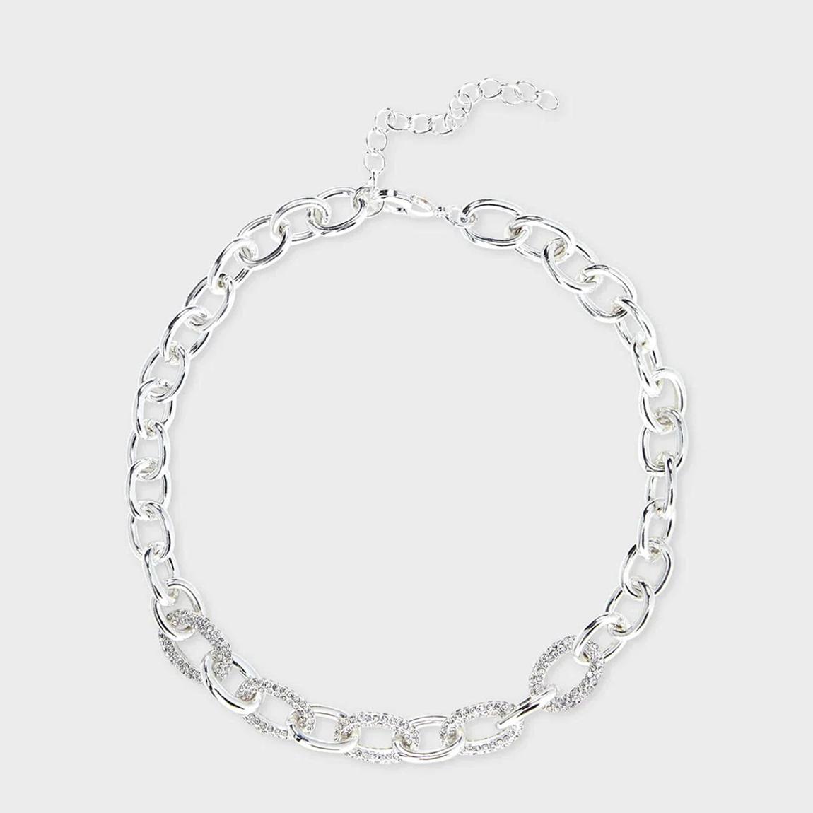 Silver Megan Necklace main product photo
