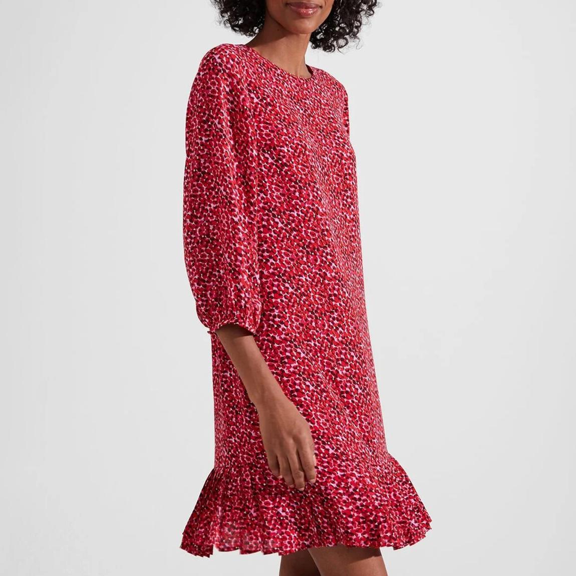 Pink Print Liana Dress main product photo