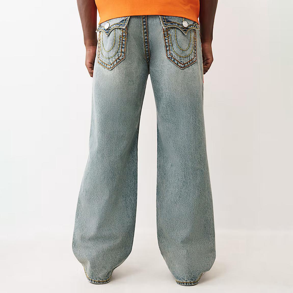 True Religion Blue Vinny Super T Flap Jeans - BrandAlley