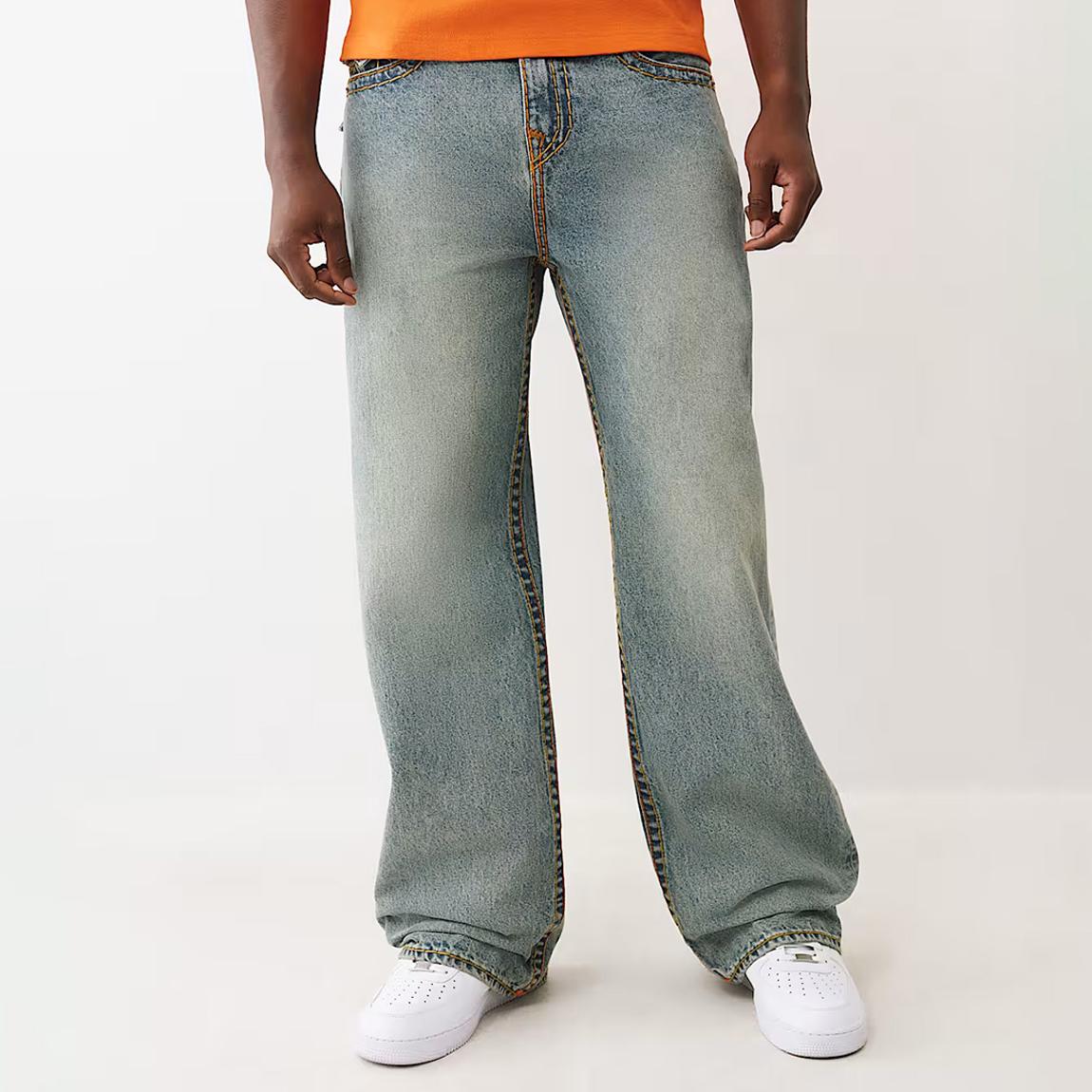 True Religion Blue Vinny Super T Flap Jeans - BrandAlley