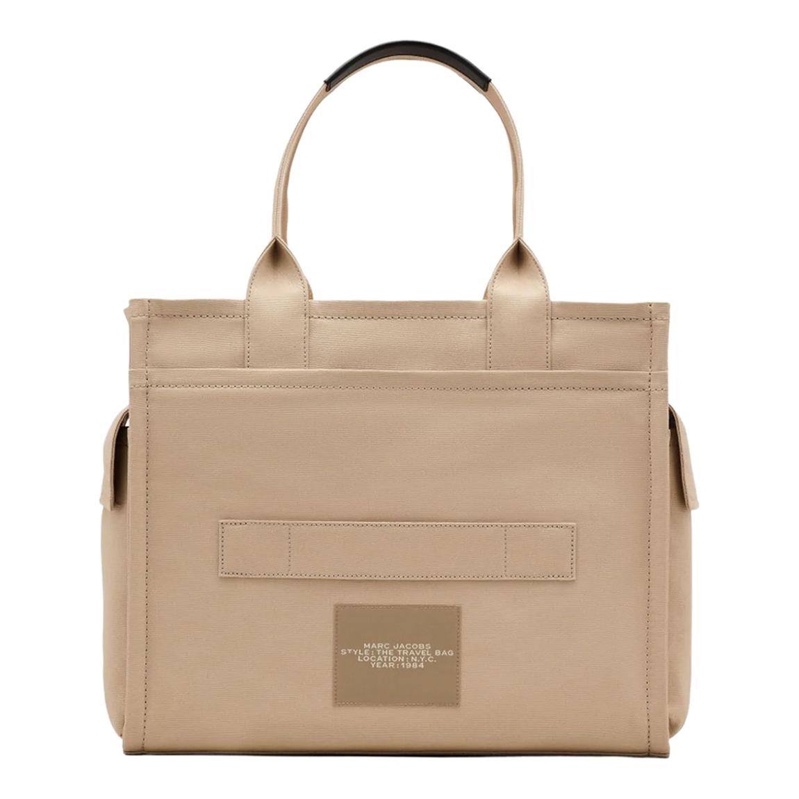 Marc Jacobs Beige Marc Jacobs Travel Tote Cotton Handbag - BrandAlley