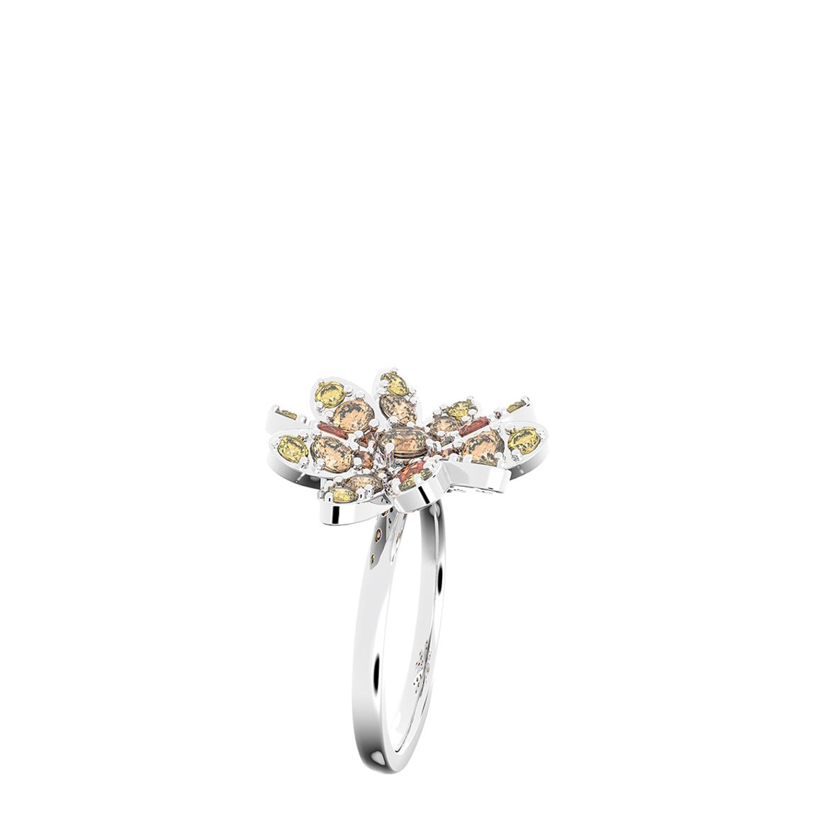 SWAROVSKI Eternal Flower Ring Multicoloured - BrandAlley