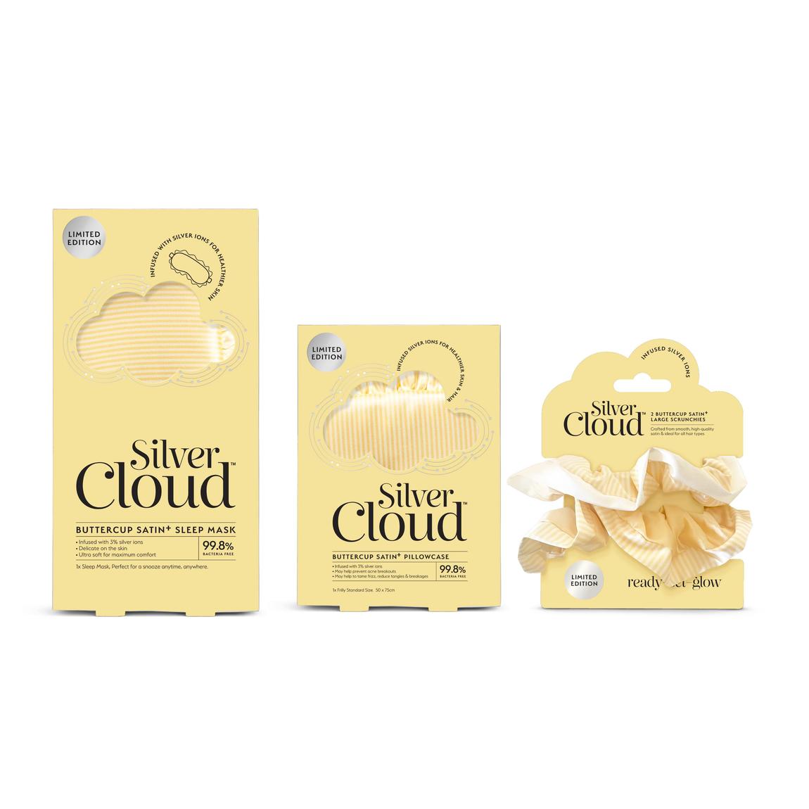 Silver Cloud Silver Ion infused Satin Beauty Bundle - Buttercup Collection main product photo