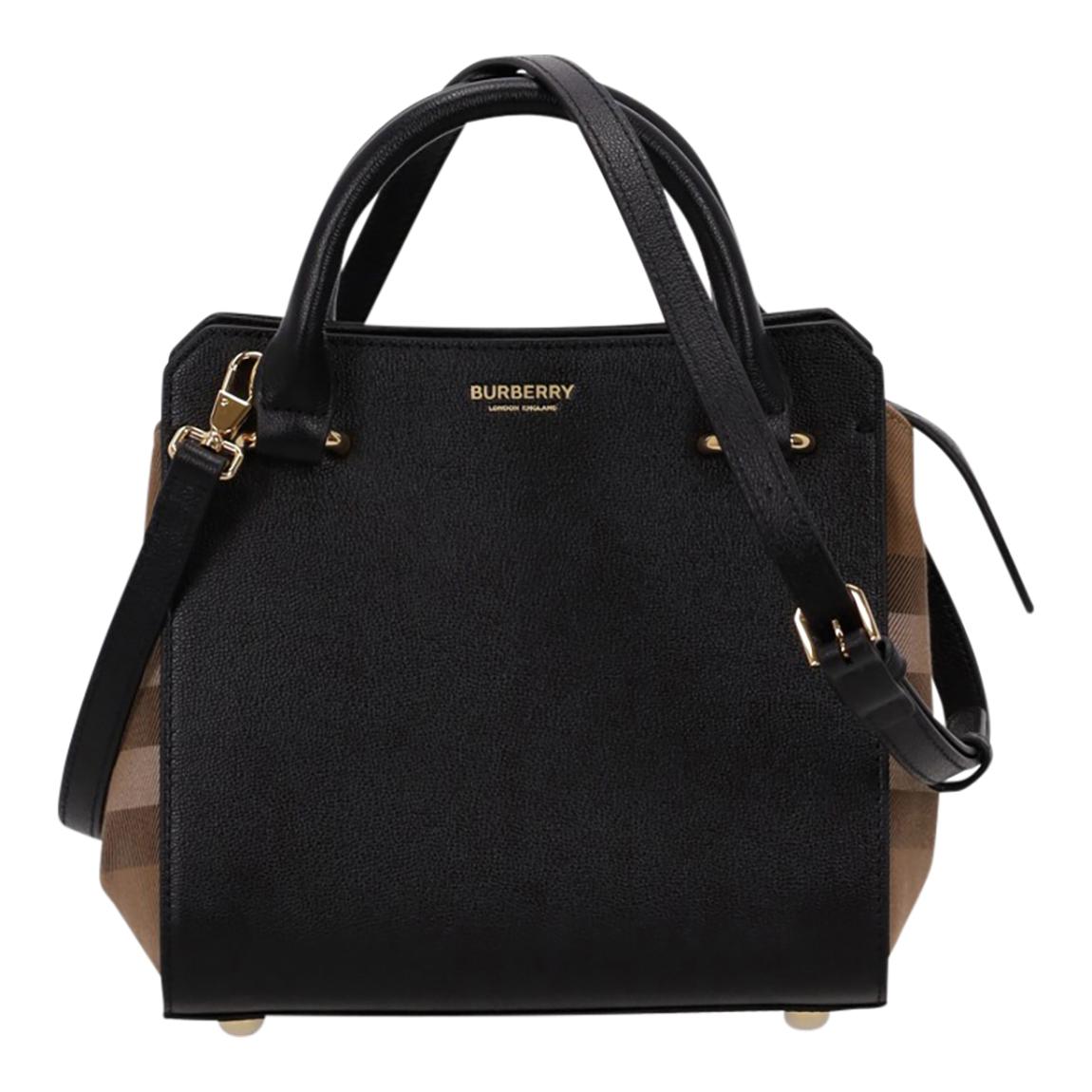 Burberry Black Mini Banwell Bag - BrandAlley