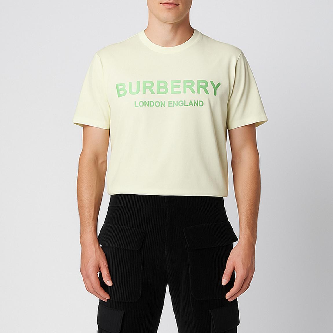 Burberry Mint Green Logo T-shirt - BrandAlley