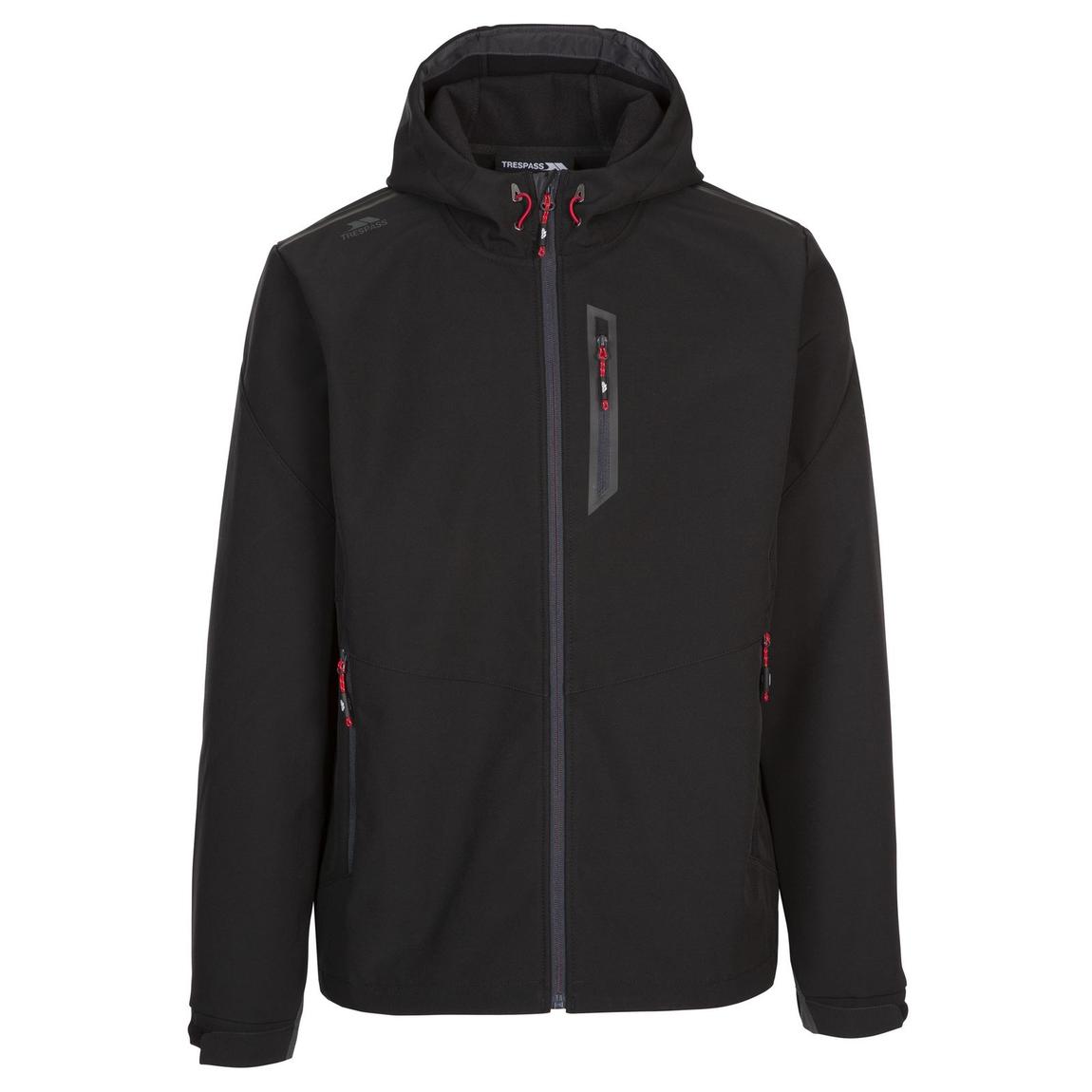 Soft Shell Jacket Marlon Polyester Black main product photo
