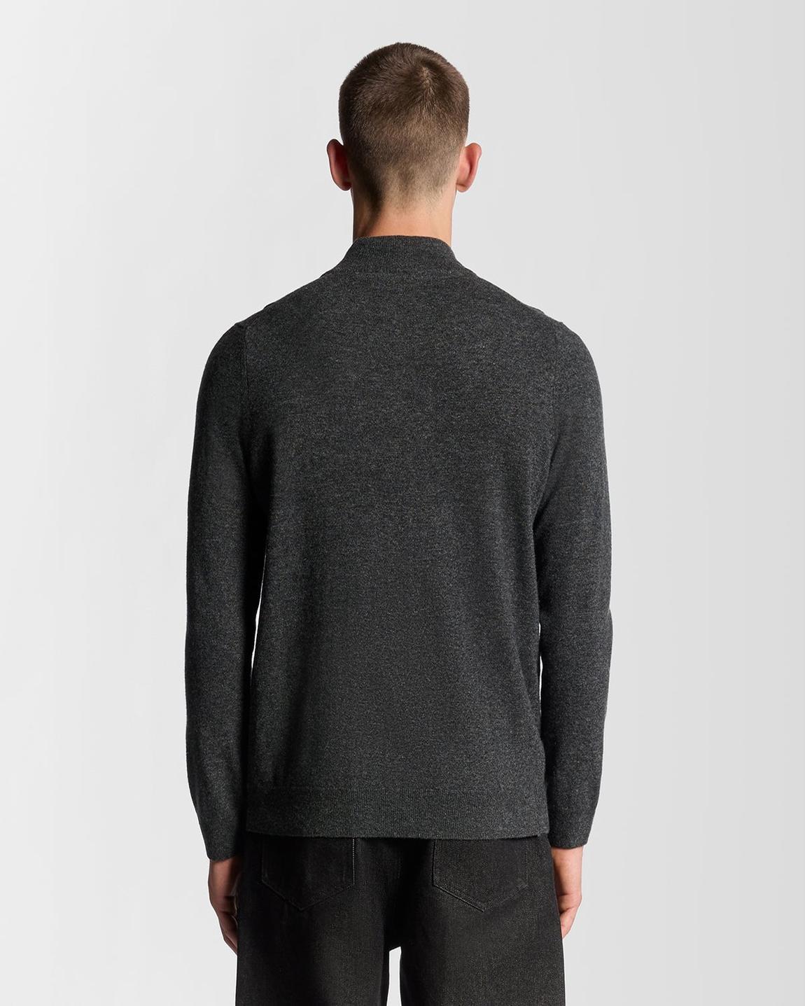 Lyle & Scott Lambswool Blend Zip Cardigan - BrandAlley