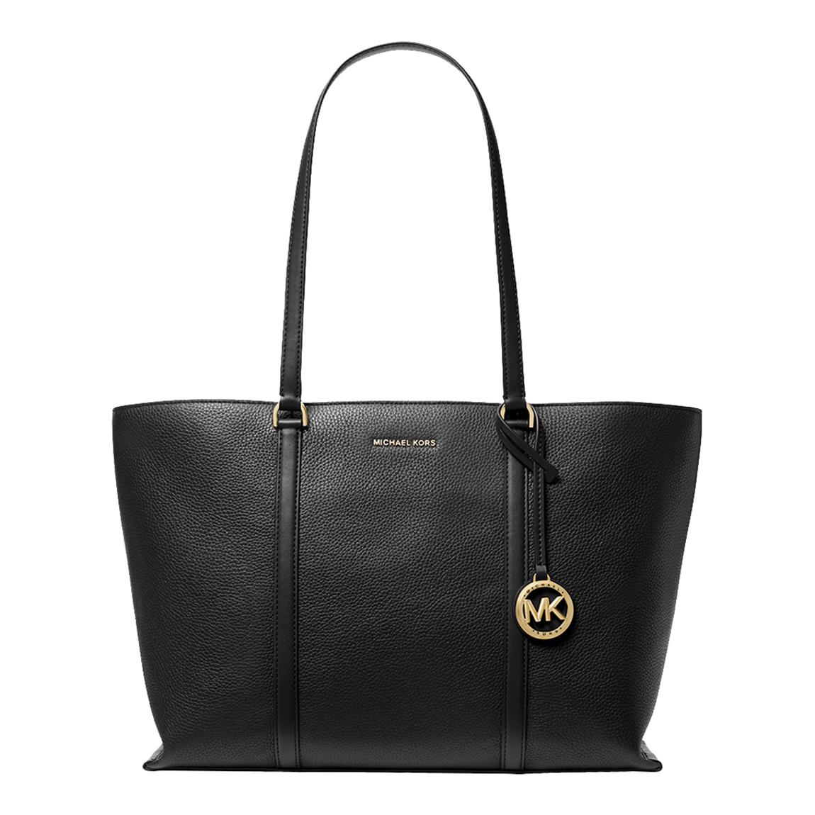 Michael Kors Black Michael Kors Temple Tote Bag - BrandAlley