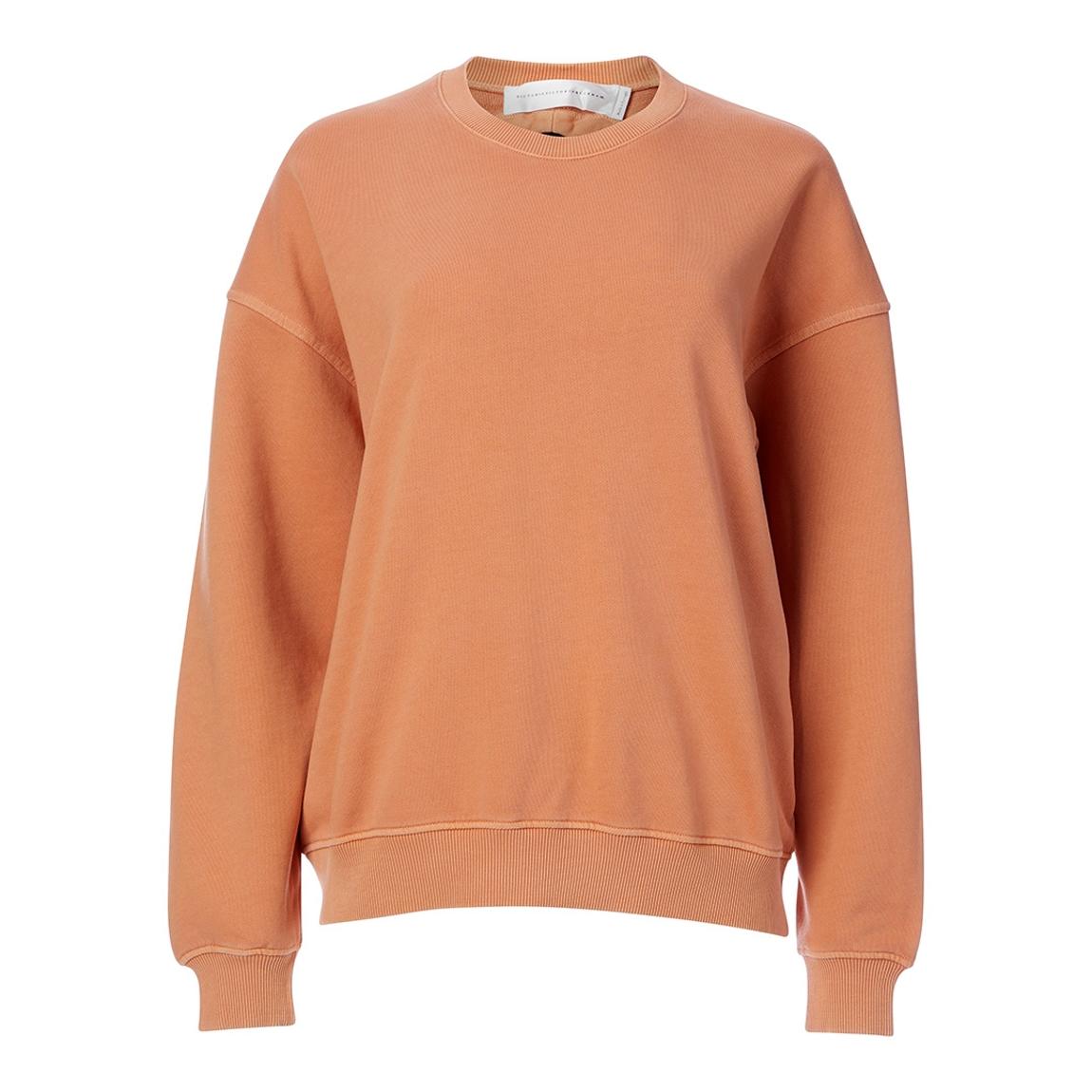 Orange Tie Back Sweatshirt main product photo