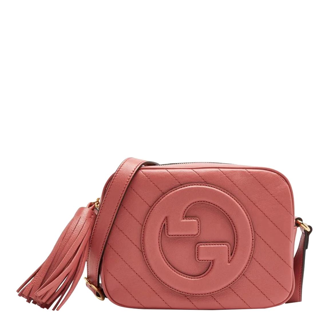 GUCCI ボディバッグ ピンク Gucci Pink Blondie Sakai Diagonal Stitched Shoulder Bag - BrandAlley