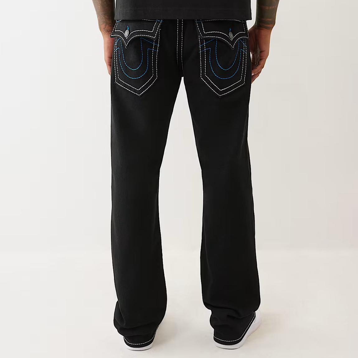True Religion Indigo Billy Big T Bootcut Stretch Jeans - BrandAlley