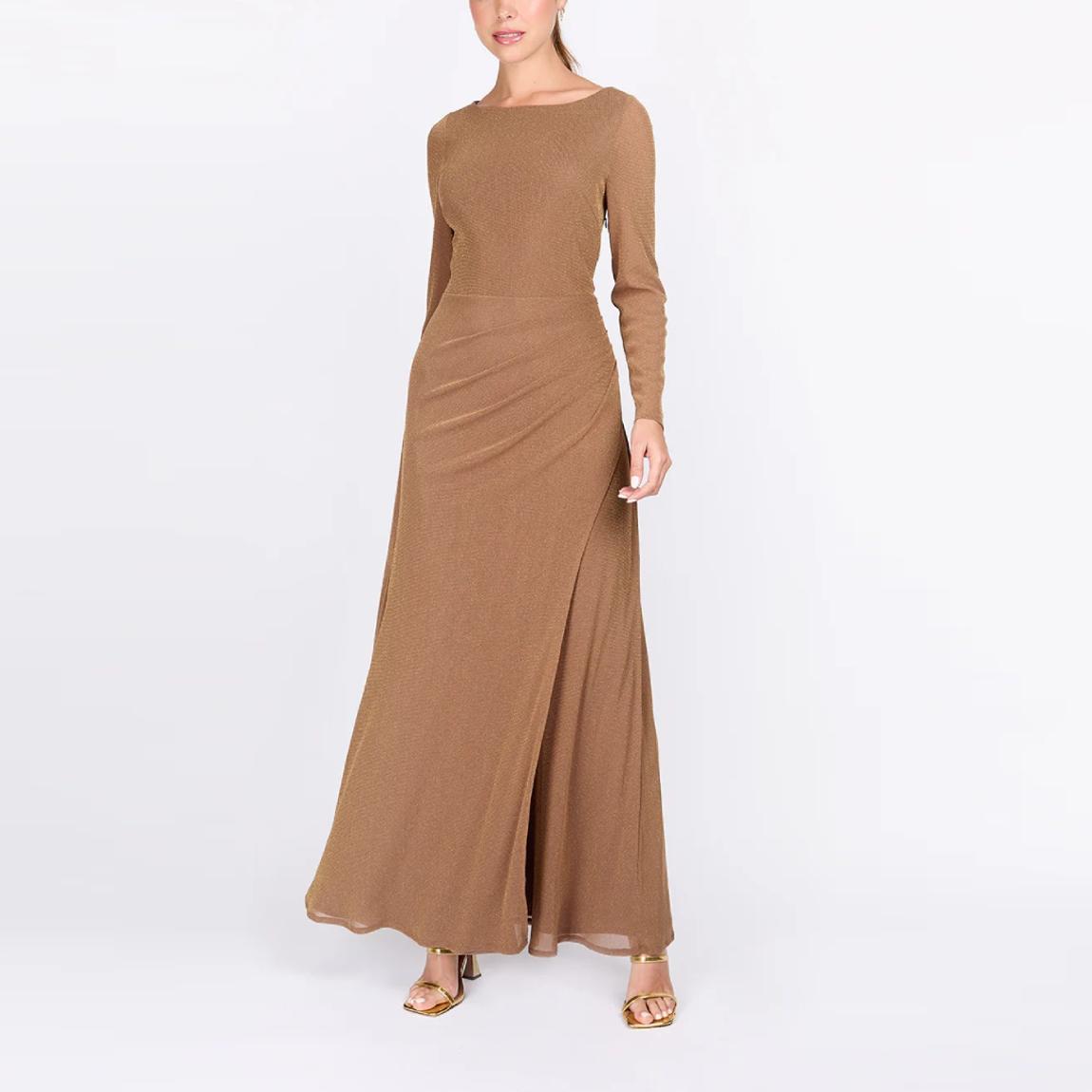 sachin and babi light blue dress Sophia Satin Dress Taupe  DRESSCODE