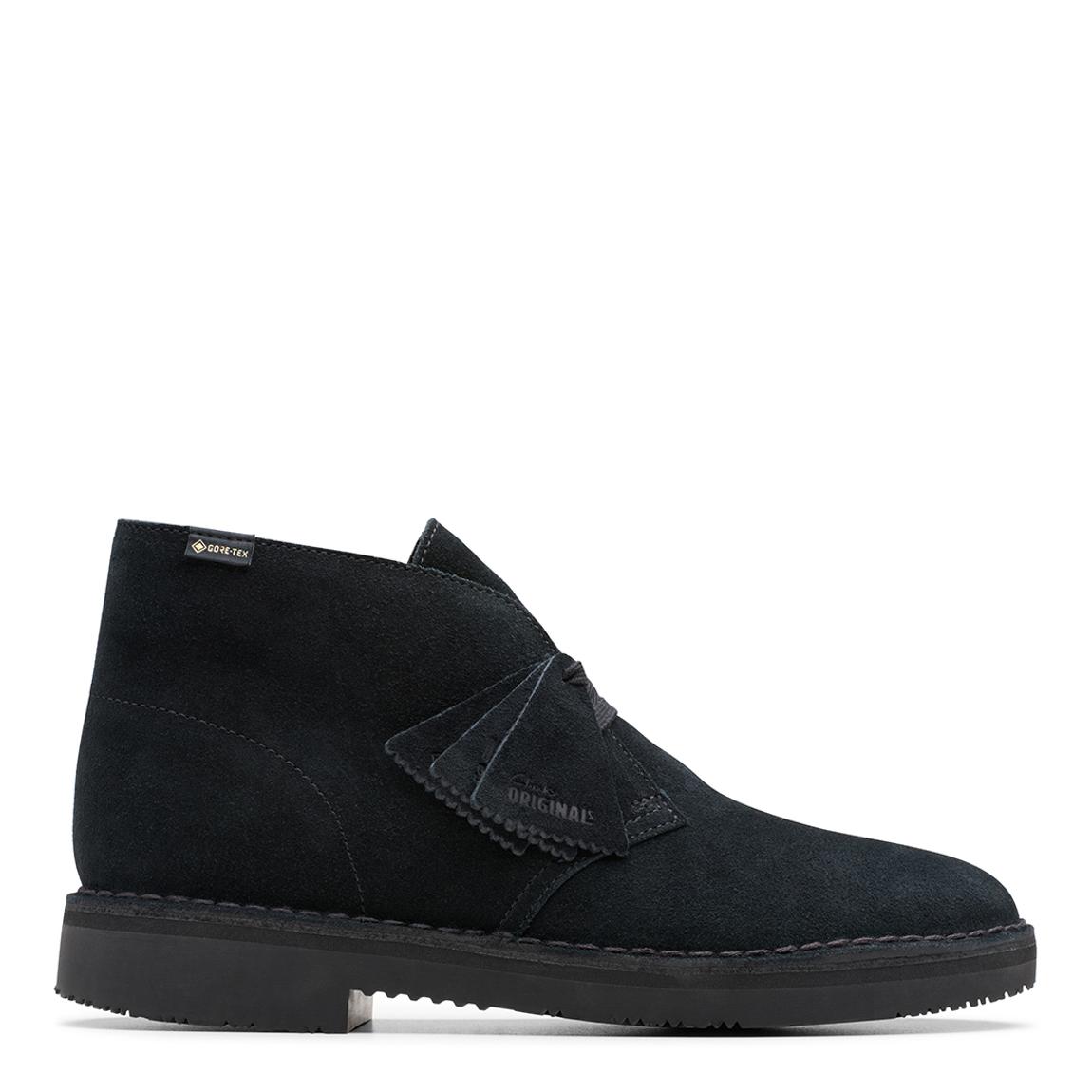 美品 UK8 Clarks Desert BT GTX GORE-TEX Clarks Men's Desert BT GTX Black Sde Boots - BrandAlley