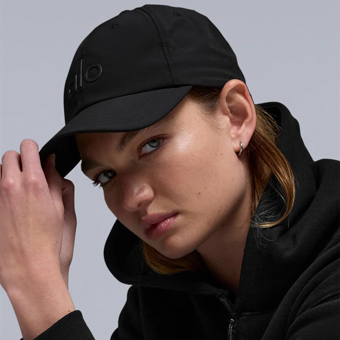 Alo Yoga Black Performance Off-Duty Cap - BrandAlley