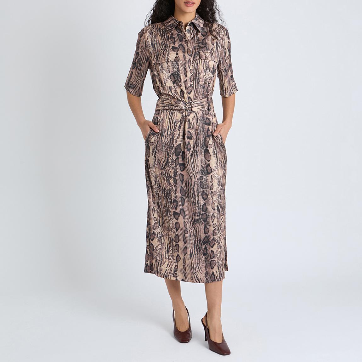 chocolate brown jersey dress RAVENNA MINI DRESS IN CHOCOLATE BROWN JERSEY  DE LA VALI OFFICIAL