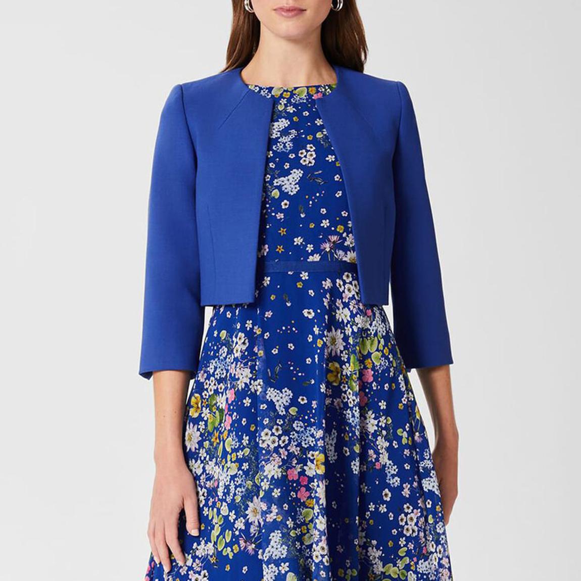 Blue Arizona Cropped Blazer main product photo
