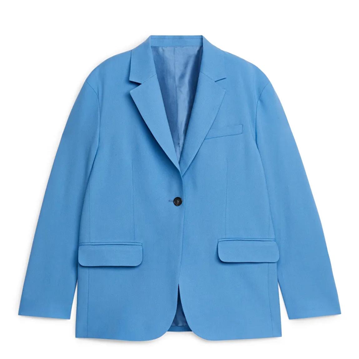 Blue Wool Blazer main product photo